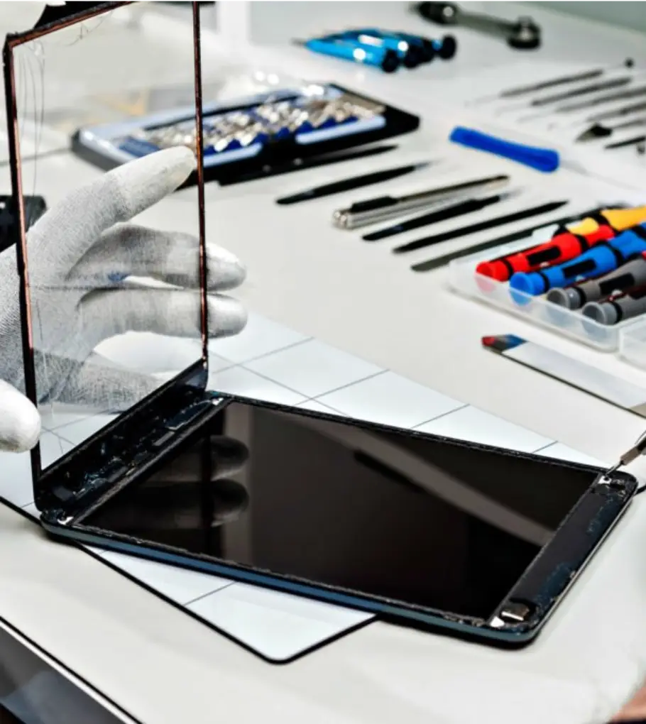 Atelier réparation smartphone local expertise professionnelle Le Lardin-Saint-Lazare